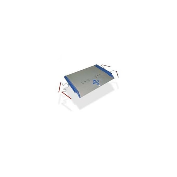 Bluff Mfg Bluff 15C6048 Steel Red Pin Heavy Duty Dock Board 60 x 48 15,000 Lb. Cap. 15C6048 - main